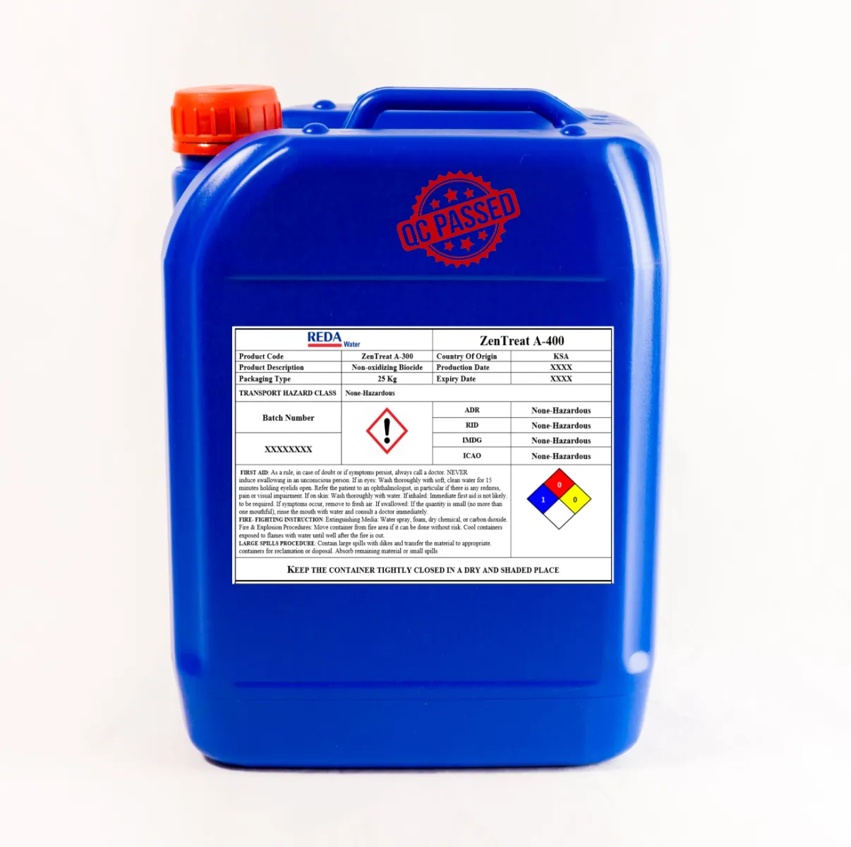 ZenTreat A-400 (Non-oxidizing Biocide)