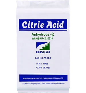 Citric Acid, Anhydrous, Food Grade (CHINA)