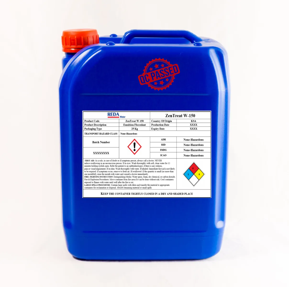 ZenTreat W-150 (Cationic Emulsion Flocculant)